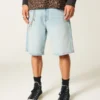 Löysät denimshortsit Löysät denimshortsit
