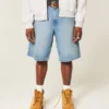 Löysät denimshortsit Löysät denimshortsit