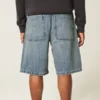 Löysät denimshortsit Löysät denimshortsit