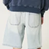 Löysät denimshortsit Löysät denimshortsit