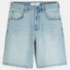 Löysät denimshortsit Löysät denimshortsit