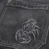 Löysät denimshortsit Löysät denimshortsit