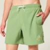 Malibu Beach Graphic Mid-Thigh Volley -uimahousut Malibu Beach Graphic Mid-Thigh Volley -uimahousut