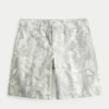 Matala vyötäröinen camo-baggy-shortsi Matala vyötäröinen camo-baggy-shortsi