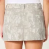 Matala vyötäröinen camo-twill-minihame Matala vyötäröinen camo-twill-minihame
