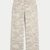 Matala vyötäröinen Y2K Camo Baggy -farkkuhousut Matala vyötäröinen Y2K Camo Baggy -farkkuhousut