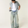 Medium Wash Super Baggy Painter -farkut Medium Wash Super Baggy Painter -farkut