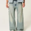 Medium Wash Super Baggy Painter -farkut Medium Wash Super Baggy Painter -farkut
