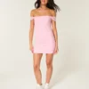 Mesh Off-the-Shoulder Bodycon -mekko Mesh Off-the-Shoulder Bodycon -mekko