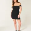 Mesh Off-the-Shoulder Bodycon -mekko Mesh Off-the-Shoulder Bodycon -mekko