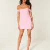 Mesh Off-the-Shoulder Bodycon -mekko Mesh Off-the-Shoulder Bodycon -mekko