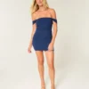 Mesh Off-the-Shoulder Bodycon -mekko Mesh Off-the-Shoulder Bodycon -mekko