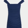 Mesh Off-the-Shoulder Bodycon -mekko Mesh Off-the-Shoulder Bodycon -mekko