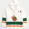Miami Hurricanes -jääkiekkojoukkueen graafinen huppari Miami Hurricanes -jääkiekkojoukkueen graafinen huppari