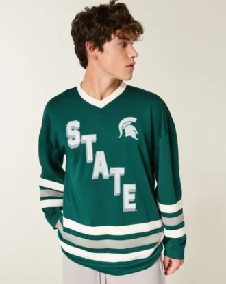 Michigan State University Spartans -jääkiekkojersey Michigan State University Spartans -jääkiekkojersey
