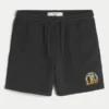 Mid-Thigh Fleece LSU Tigers Graphic Shorts Mid-Thigh Fleece LSU Tigers Graphic Shorts