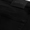 Mustat haalistumattomat urheilulliset skinny-farkut Mustat haalistumattomat urheilulliset skinny-farkut