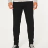 Mustat haalistumattomat urheilulliset skinny-farkut Mustat haalistumattomat urheilulliset skinny-farkut