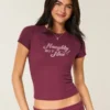 Naughty But Nice -graafinen vauvan T-paita Naughty But Nice -graafinen vauvan T-paita