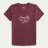 Naughty But Nice -graafinen vauvan T-paita Naughty But Nice -graafinen vauvan T-paita