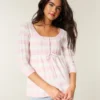 Neulottu babydoll-villapaita Neulottu babydoll-villapaita