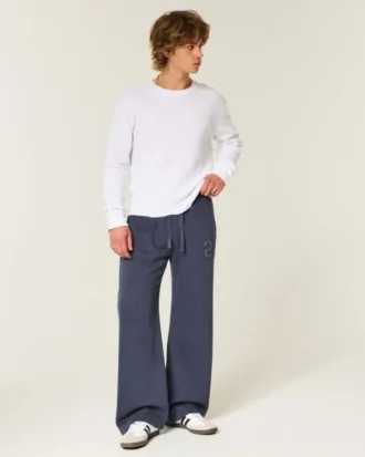 Numero Graafiset bootcut-verkkarihousut