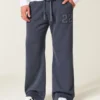 Numero Graafiset bootcut-verkkarihousut