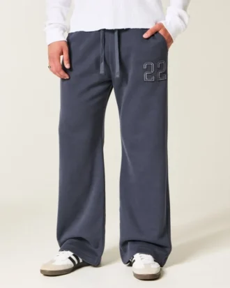Numero Graafiset bootcut-verkkarihousut