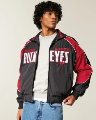 Ohio State University Buckeyes -graafinen tuulitakki