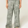 Olive Camo Baggy Sweatpants Olive Camo Baggy Sweatpants
