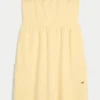 Olkaimeton froteemini-mekko Olkaimeton froteemini-mekko