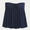 Olkaimeton, kiristetty babydoll-toppi Olkaimeton, kiristetty babydoll-toppi