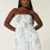 Olkaimeton smock-mekko Olkaimeton smock-mekko