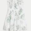 Olkaimeton smock-mekko Olkaimeton smock-mekko