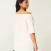 Oversized Off-the-Shoulder Stranger Things -grafiikkapaita Oversized Off-the-Shoulder Stranger Things -grafiikkapaita