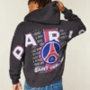 Paris Saint-Germain F.C. -graafinen vetoketjullinen huppari Paris Saint-Germain F.C. -graafinen vetoketjullinen huppari