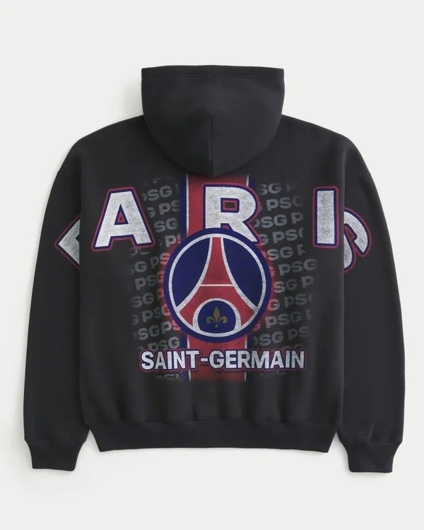 Paris Saint-Germain F.C. -graafinen vetoketjullinen huppari Paris Saint-Germain F.C. -graafinen vetoketjullinen huppari
