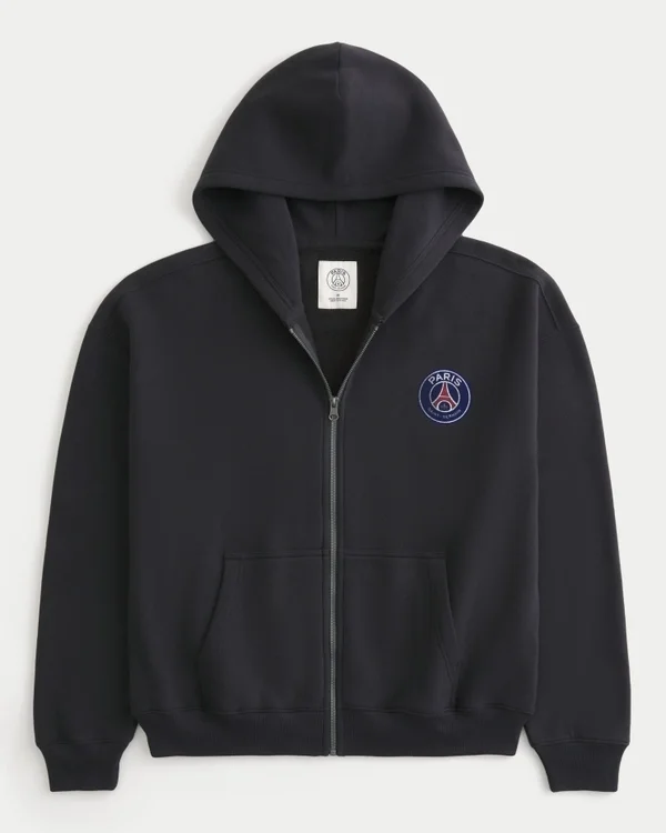 Paris Saint-Germain F.C. -graafinen vetoketjullinen huppari Paris Saint-Germain F.C. -graafinen vetoketjullinen huppari