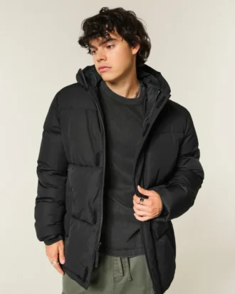 Parka-puffer-takki