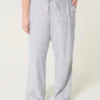 Pellavaseoset vetoketjulliset baggy-housut Pellavaseoset vetoketjulliset baggy-housut