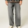 Pesty harmaa skater-malliset baggy-farkut Pesty harmaa skater-malliset baggy-farkut