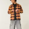 Pesty musta denim-baggy-maalarihousut Pesty musta denim-baggy-maalarihousut