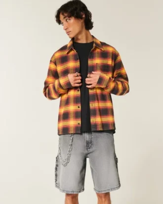Pesty musta denim-baggy-maalarihousut