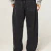 Pesty musta Dragon-grafiikka Skater Baggy Jeans Pesty musta Dragon-grafiikka Skater Baggy Jeans