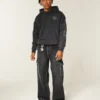 Pesty musta superbaggy-cargohousut Pesty musta superbaggy-cargohousut