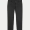 Pesty musta urheilullinen skinny-farkku Pesty musta urheilullinen skinny-farkku