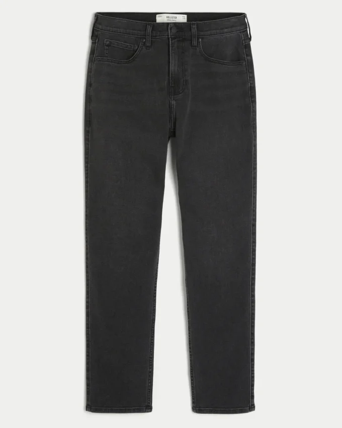 Pesty musta urheilullinen skinny-farkku Pesty musta urheilullinen skinny-farkku
