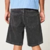 Pesty mustat baggy-farkkushortsit