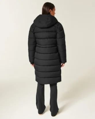 Pitkä pufferiparka