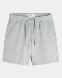 Polven yläpuolelle ulottuvat fleece-shortsit Polven yläpuolelle ulottuvat fleece-shortsit